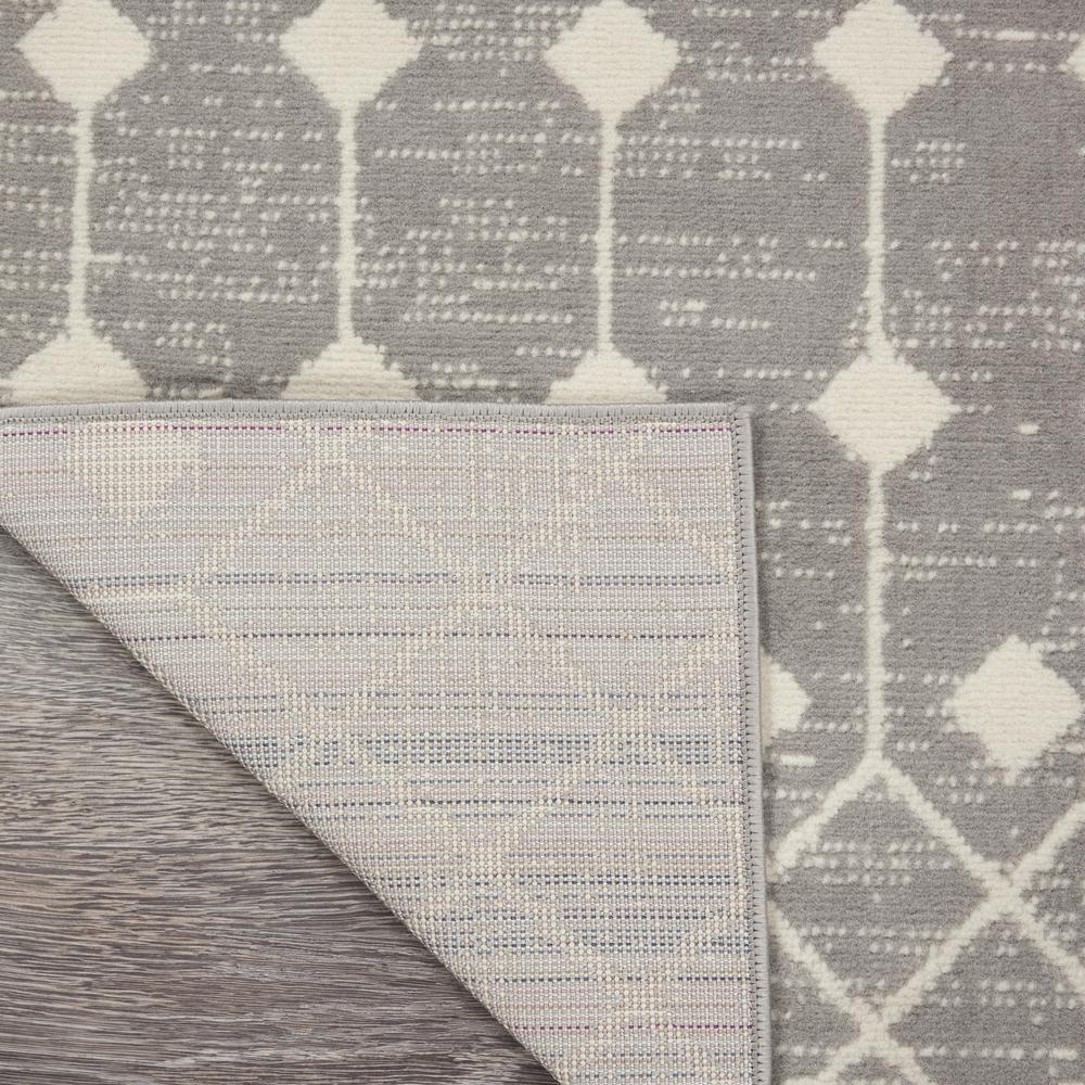 GRF37 Grafix Grey Area Rug- 8'6"x12'. Picture 3