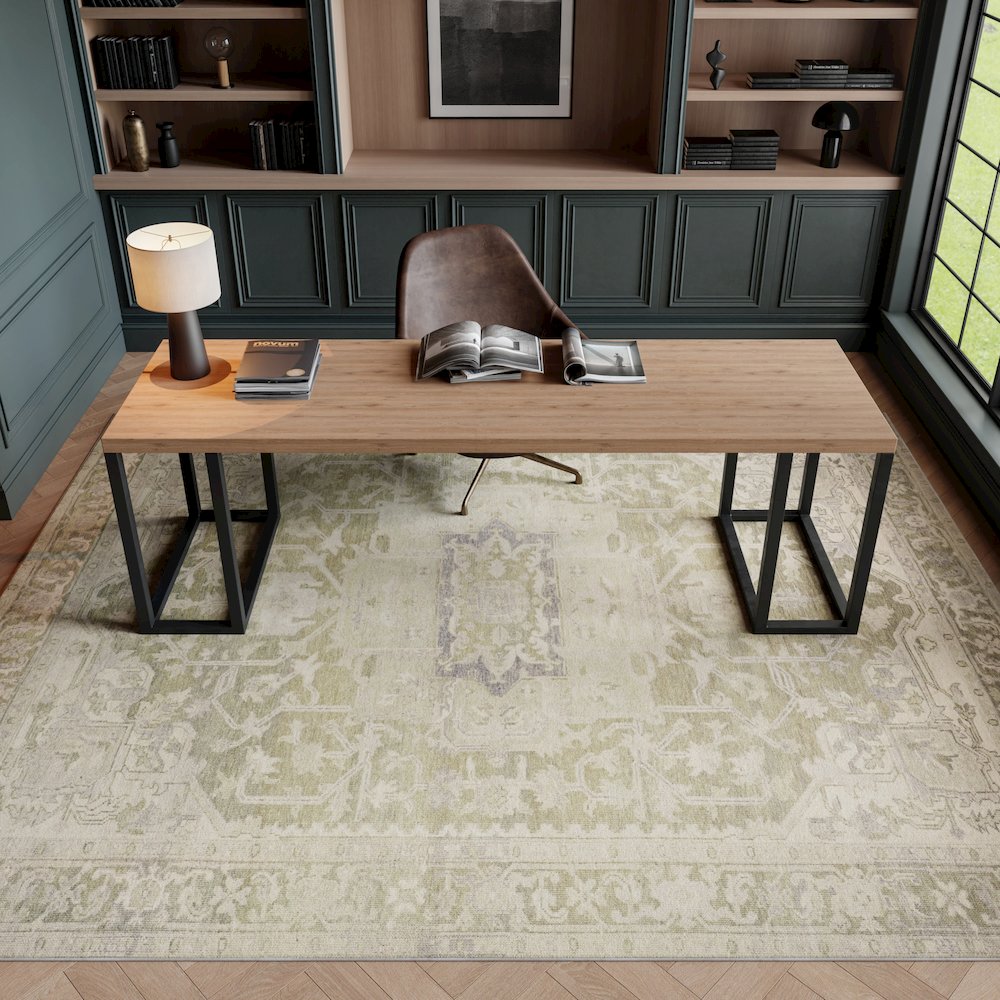 Nourison Home Vintage Washables Area Rug. Picture 4