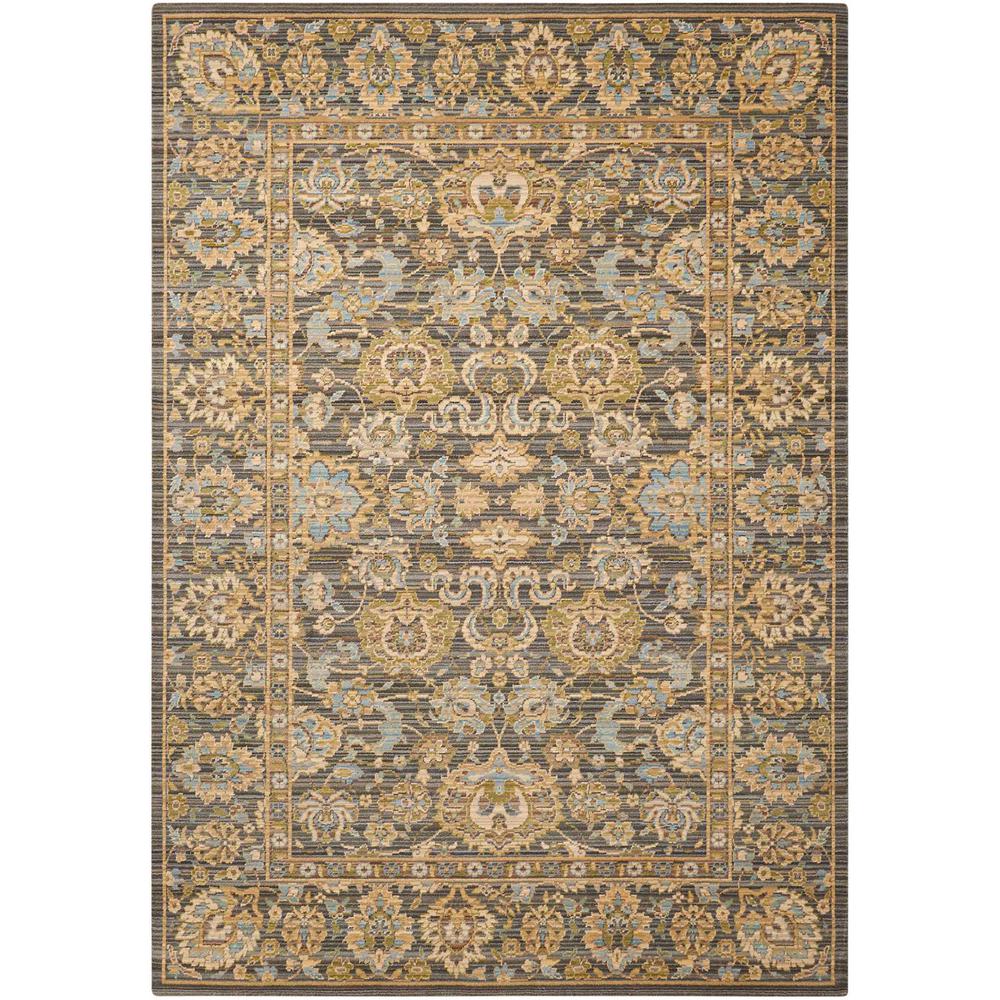 Nourison Timeless Opal/Grey Area Rug. Picture 1