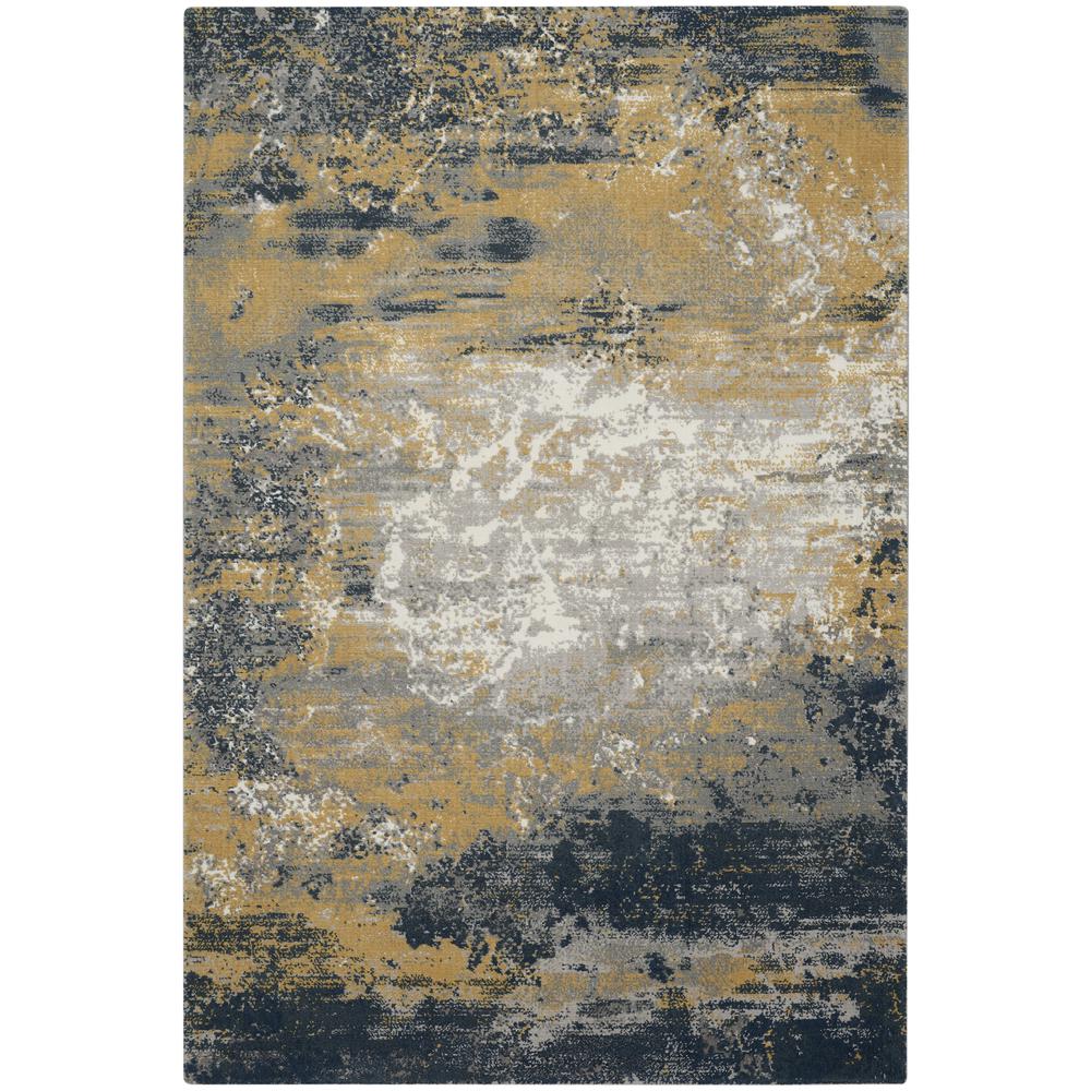 Modern Rectangle Area Rug, 6' x 8'. Picture 1