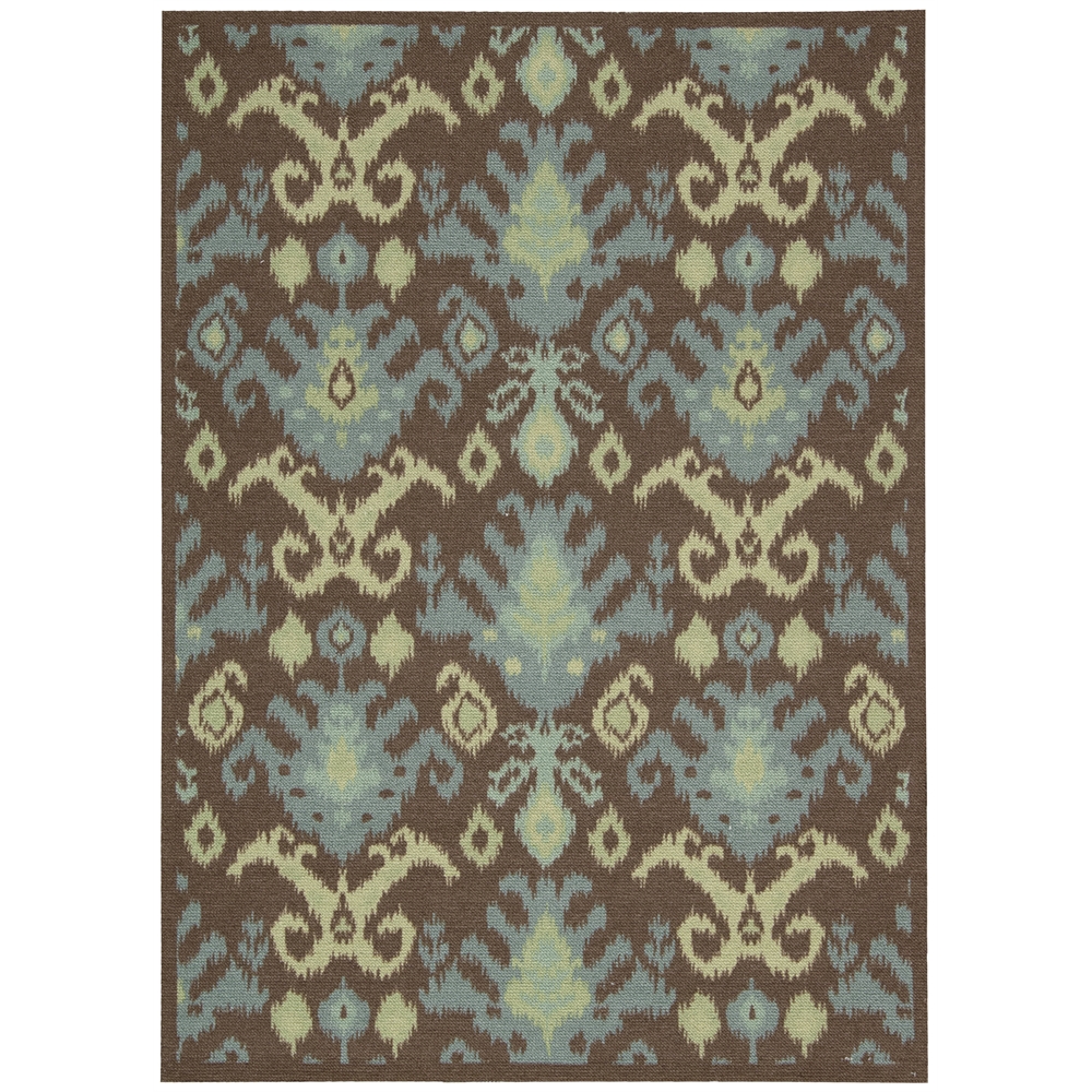 Vista Rectangle Rug By, Chocolate, 5' X 7'. Picture 4