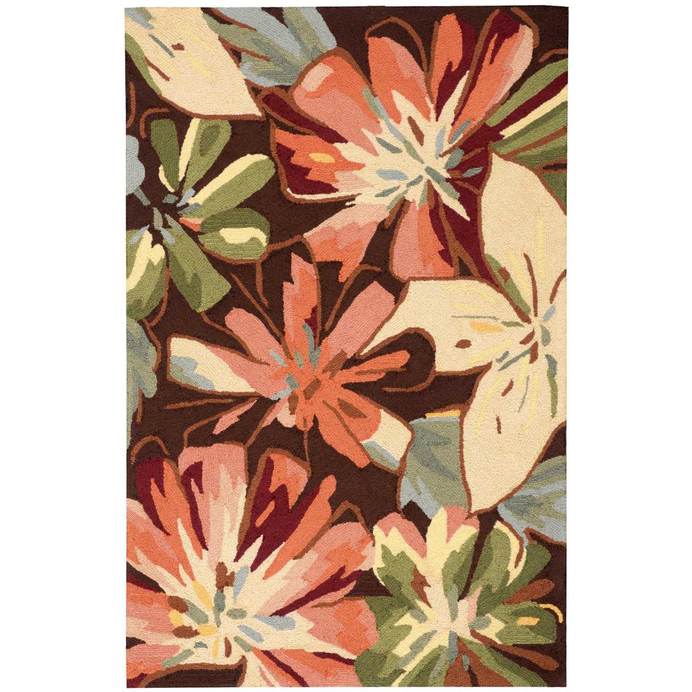 Contemporary Rectangle Area Rug, 4' x 6'. Picture 1