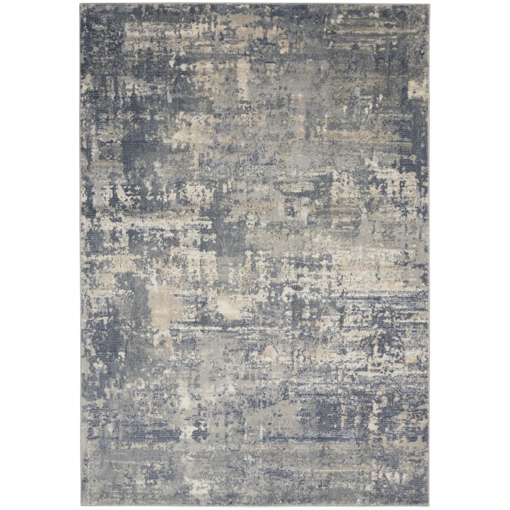 Modern Rectangle Area Rug, 5' x 7'. Picture 1