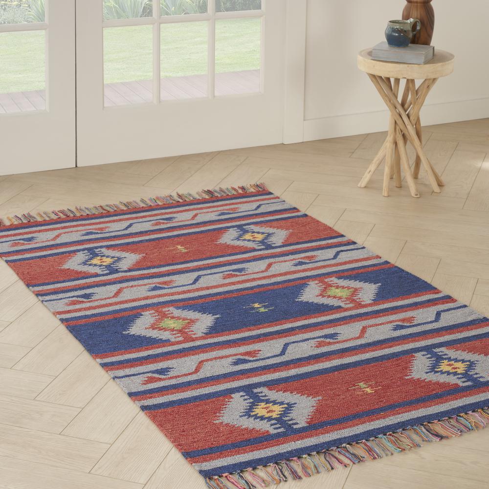 Southwestern Rectangle Area Rug, 4' x 6'. Picture 2