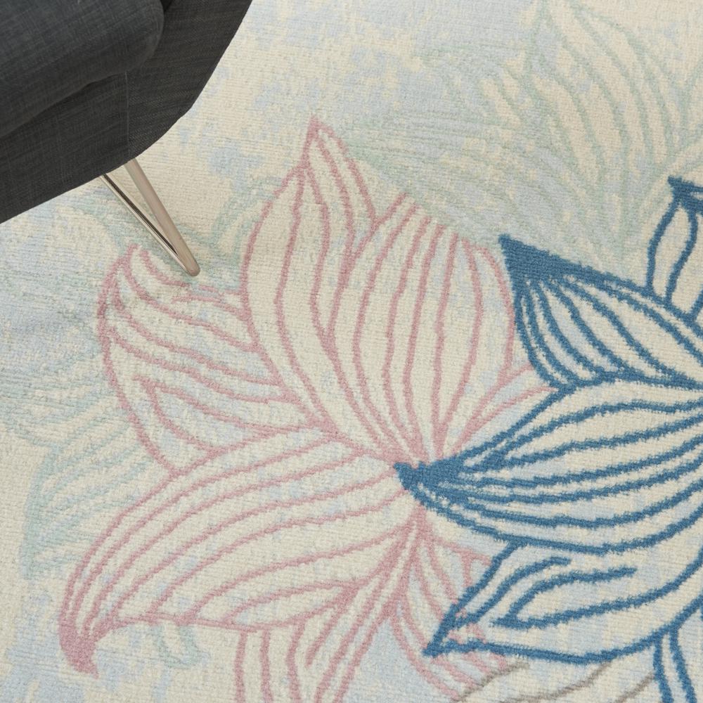 Jubilant Area Rug, Ivory/Multicolor, 5'3" x 7'3". Picture 8