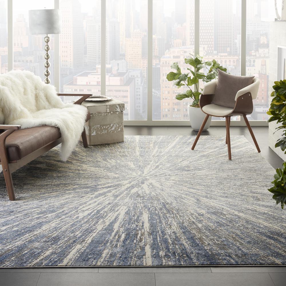 Nourison Home Sleek Textures Area Rug. Picture 3