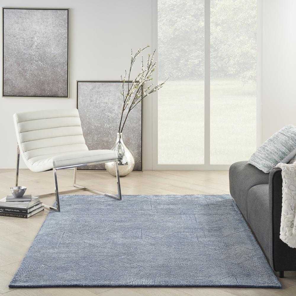 Modern Rectangle Area Rug, 5' x 7'. Picture 9