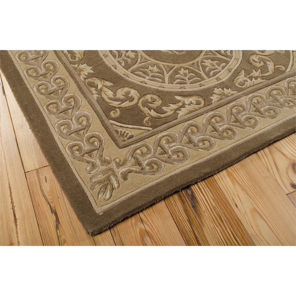 Versailles Palace Rectangle Rug By, Mocha, 5'3" X 8'3". Picture 1