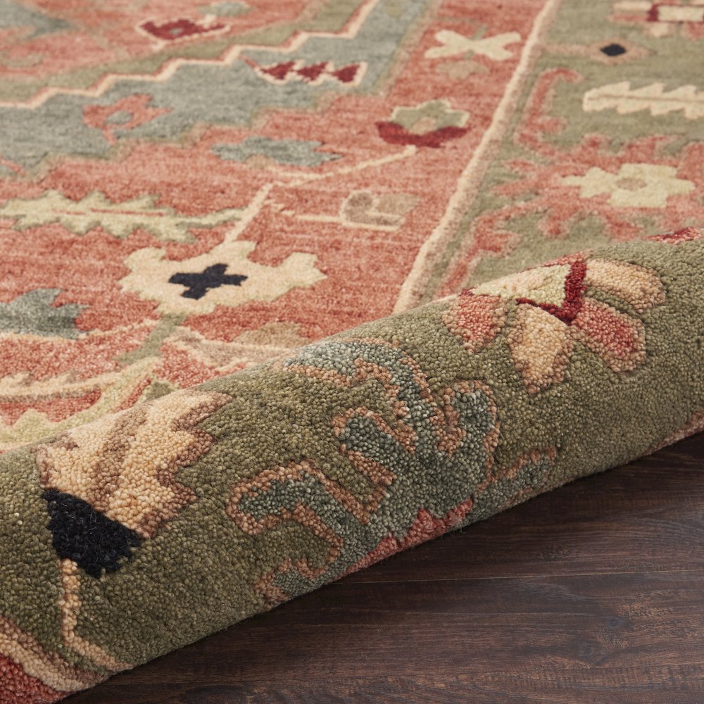 Tahoe Area Rug, Rust, 5'6" x 8'6". Picture 7
