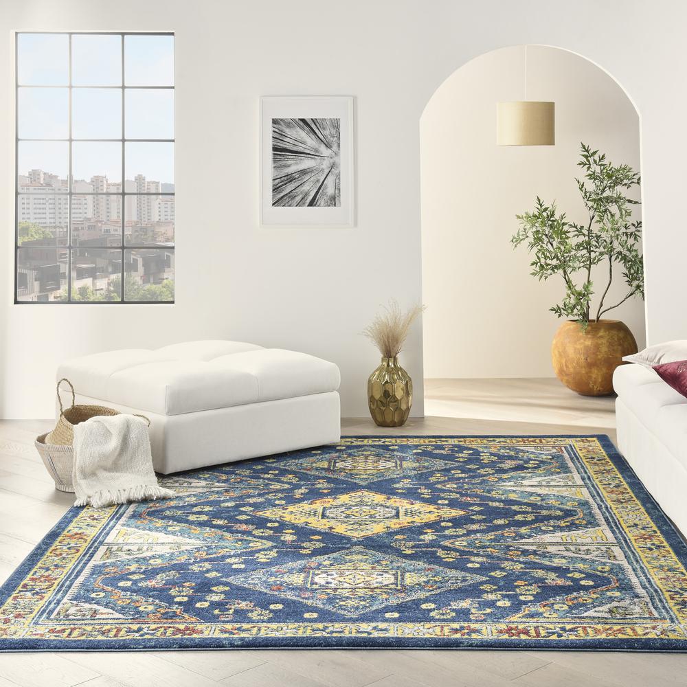 Bohemian Rectangle Area Rug, 8' x 10'. Picture 10