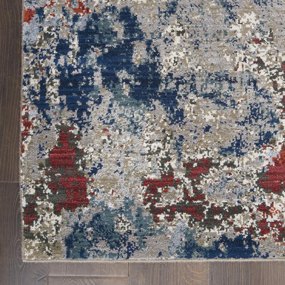 Artworks Area Rug, Navy/Brick, 8'6" x 11'6". Picture 4