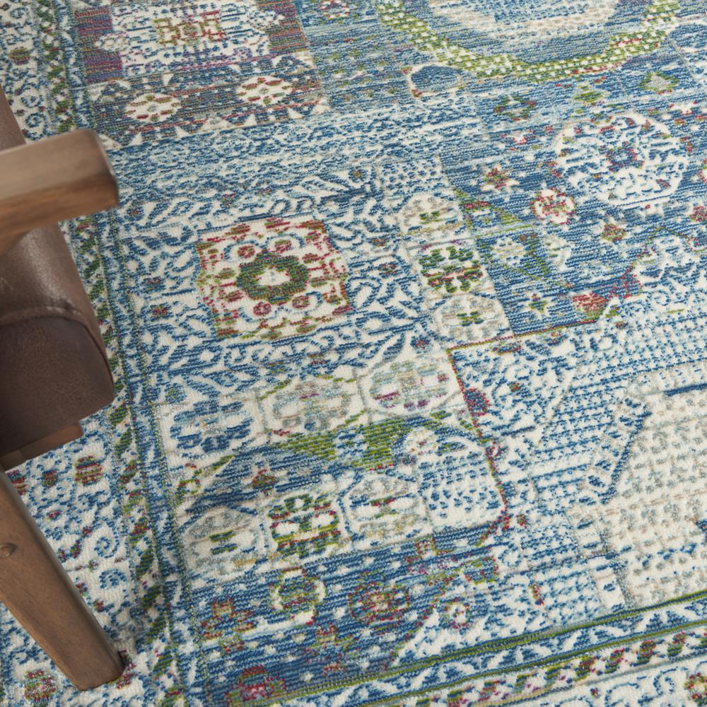 Bohemian Rectangle Area Rug, 4' x 6'. Picture 9