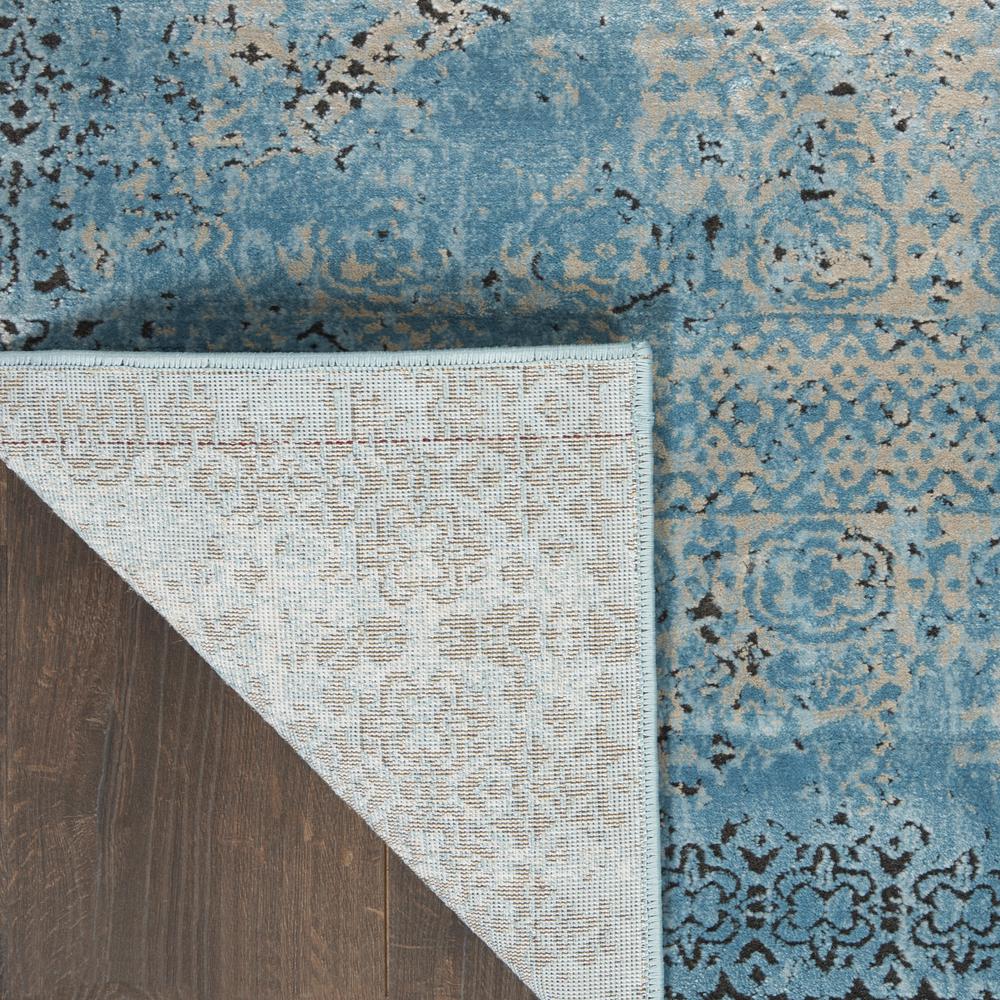 Karma Area Rug, Blue, 6'7" x 9'6". Picture 3