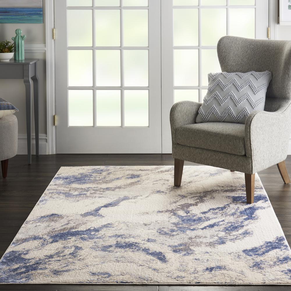 Nourison Home Sleek Textures Area Rug. Picture 3
