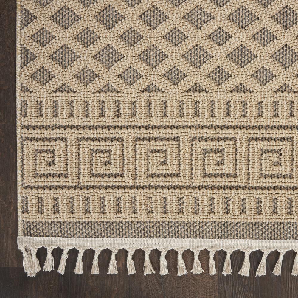Nourison Elwood 2'2 x 4'5, Mocha Area Rug. Picture 4