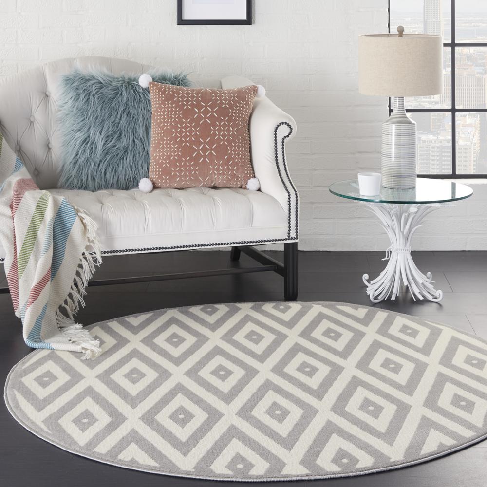 Nourison Home Grafix Area Rug. Picture 2