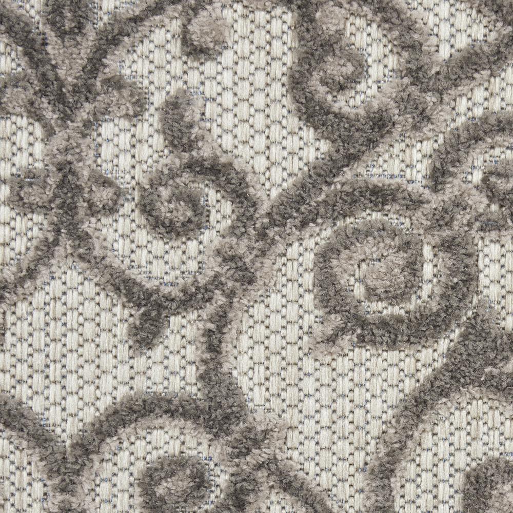 Aloha Area Rug, Grey/Charcoal, 3'6" x 5'6". Picture 6