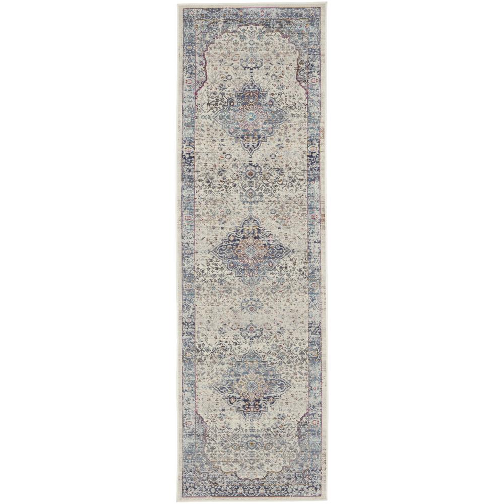 Vintage Runner Area Rug, 8' Runner. Picture 1
