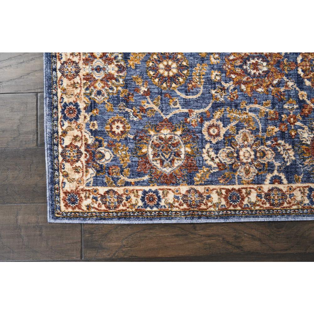 Reseda Area Rug, Blue, 2'3" x 7'6". Picture 3