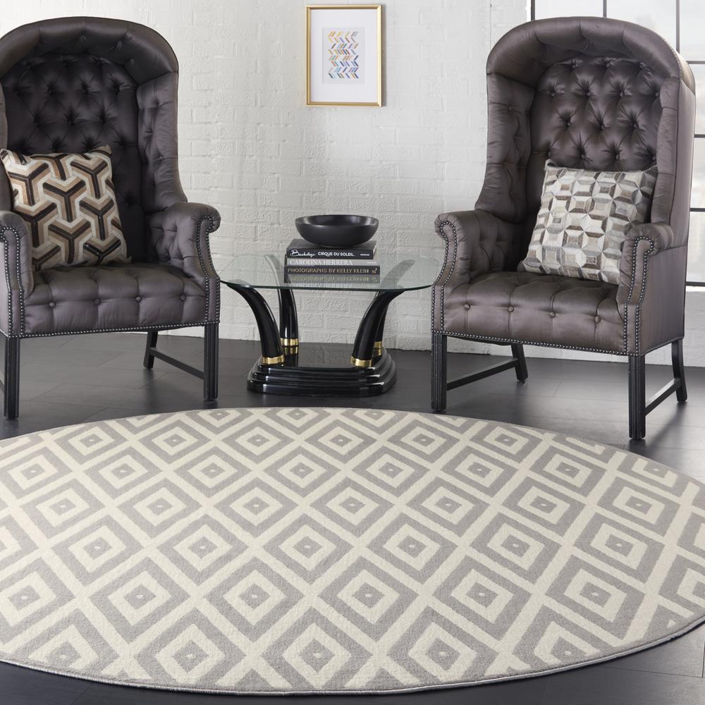 Nourison Home Grafix Area Rug. Picture 2