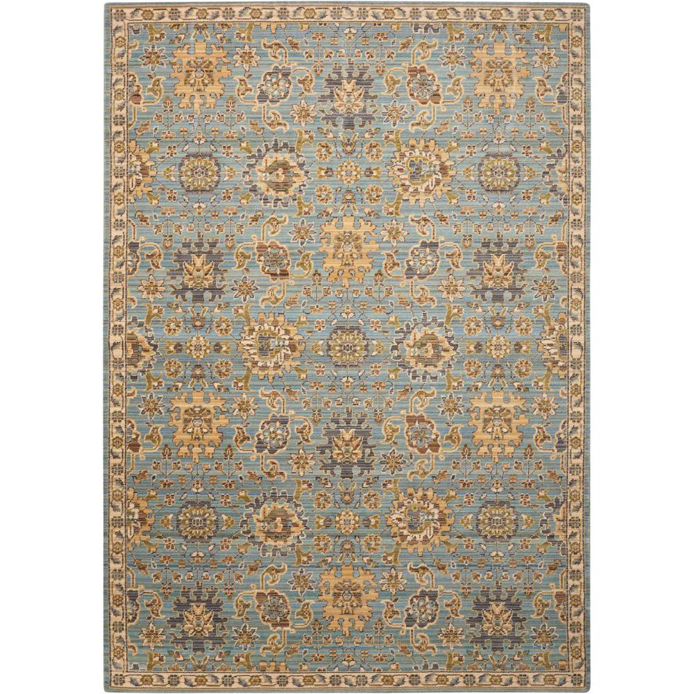 Nourison Timeless Light Blue Area Rug. Picture 1