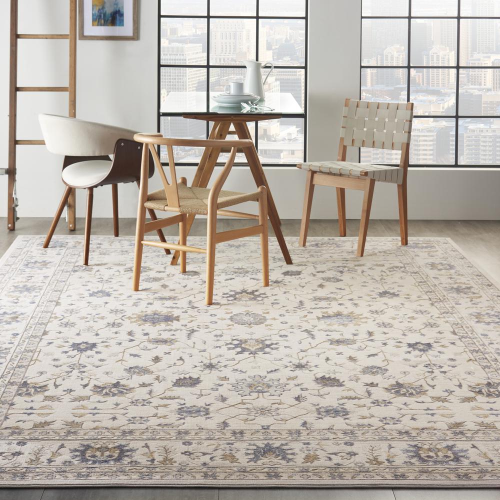 Nourison Home Sleek Textures Area Rug. Picture 3