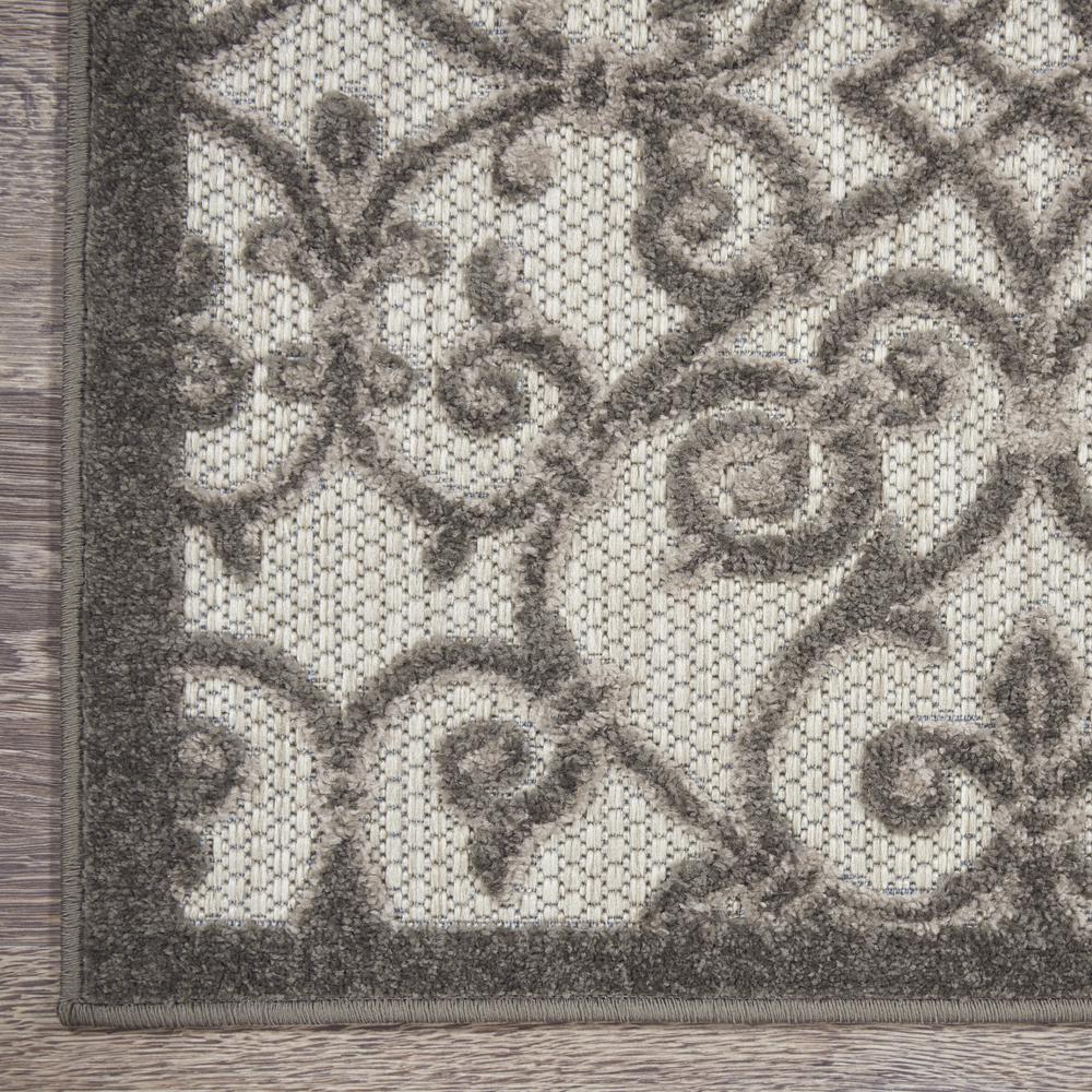 Aloha Area Rug, Grey/Charcoal, 3'6" x 5'6". Picture 4