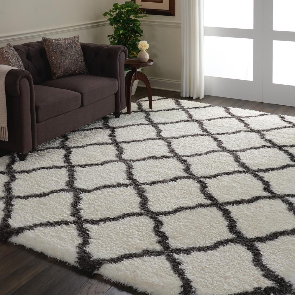 Shag Rectangle Area Rug, 9' x 12'. Picture 9