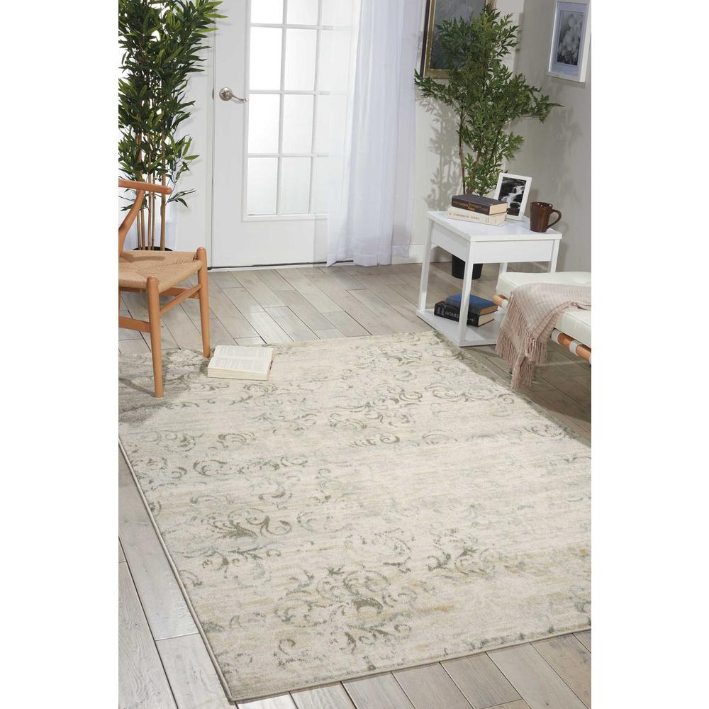 Euphoria Area Rug, Bone, 7'10" x 10'. Picture 2
