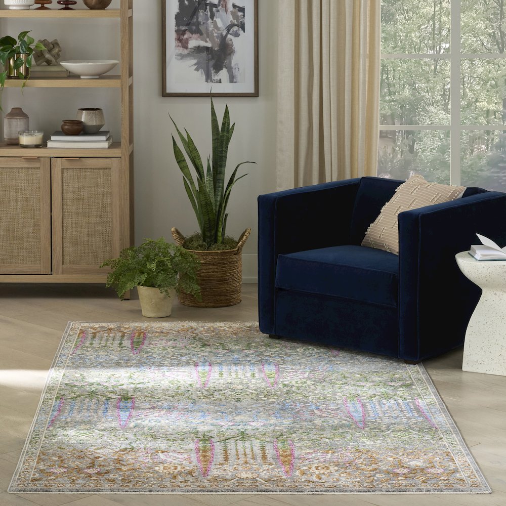 Nourison Home Vintage Harmony Area Rug. Picture 9