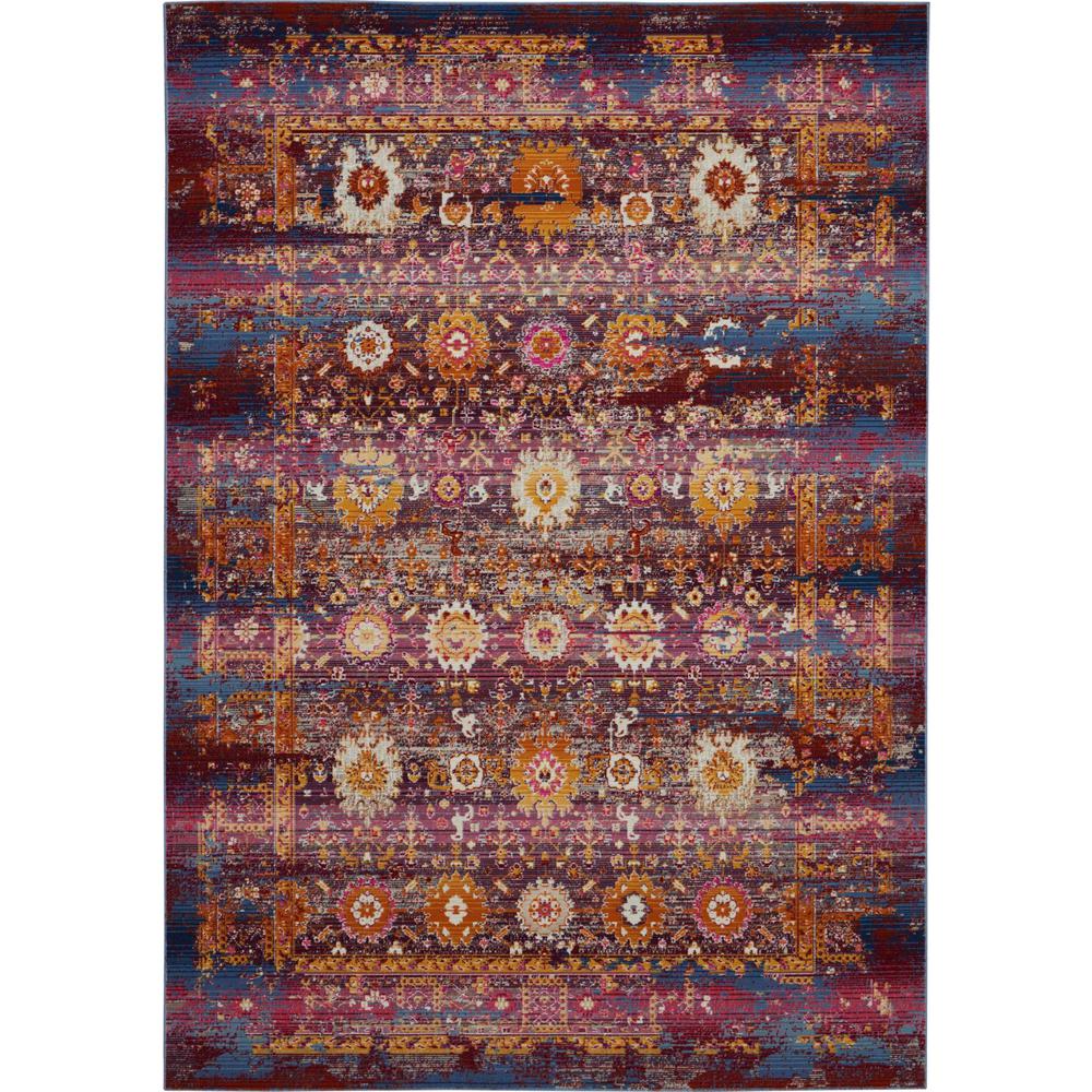 Vintage Rectangle Area Rug, 4' x 6'. Picture 1