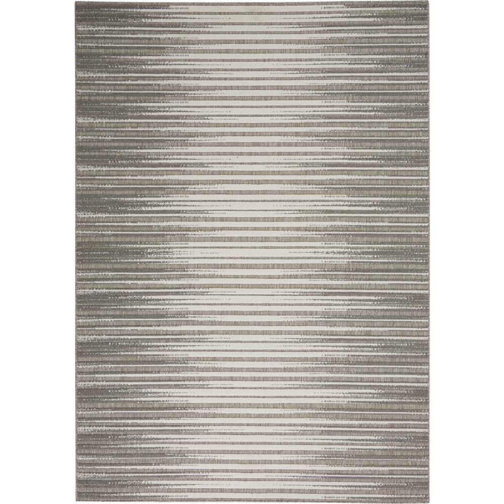 CLA01 Calobra Lt Grey Area Rug- 4' x 6'. Picture 1