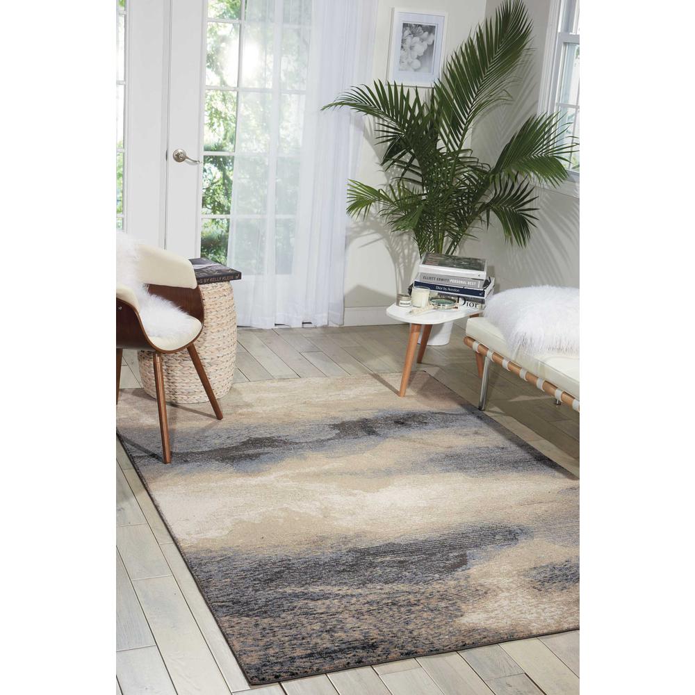 Modern Rectangle Area Rug, 5' x 7'. Picture 3