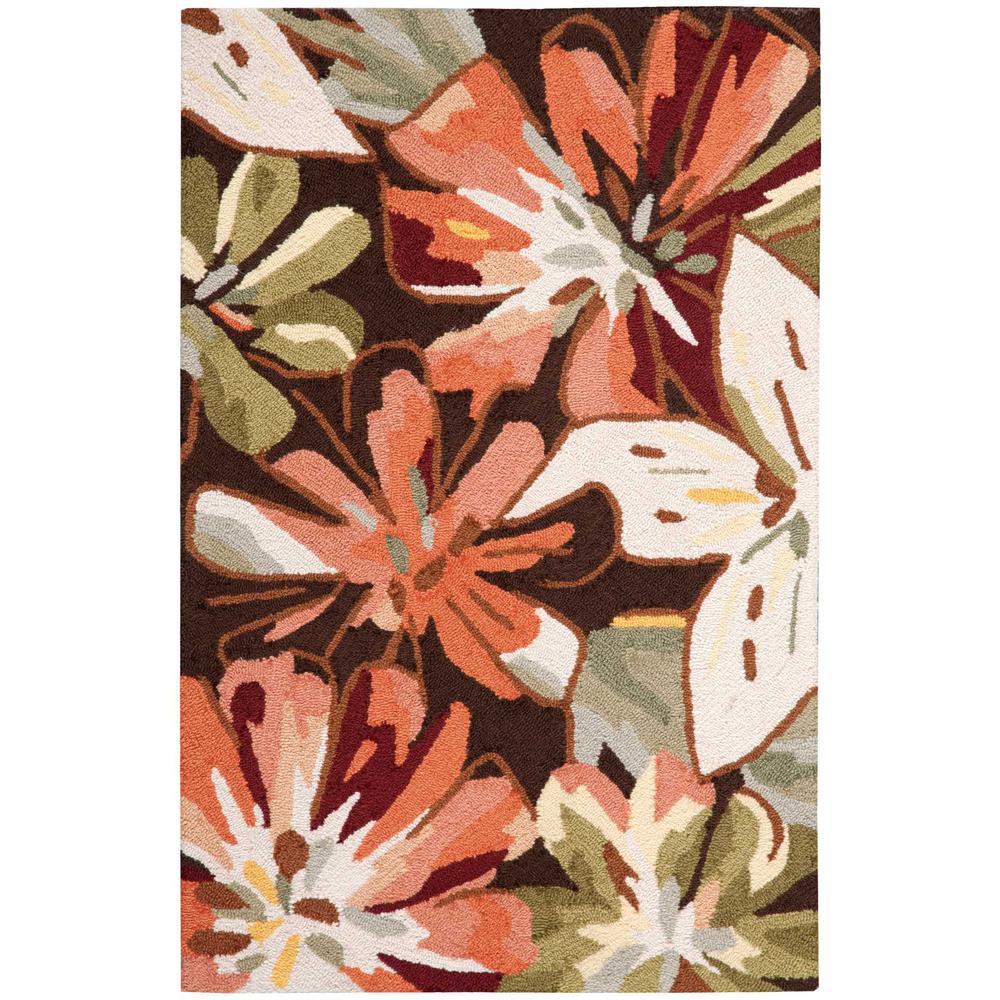 Contemporary Rectangle Area Rug, 3' x 4'. Picture 1