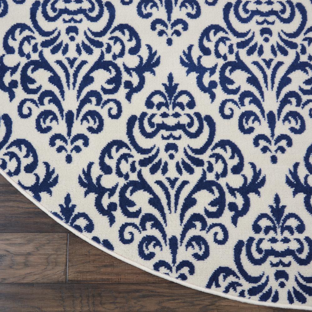 Transitional Round Area Rug, 8' x Round. Picture 4