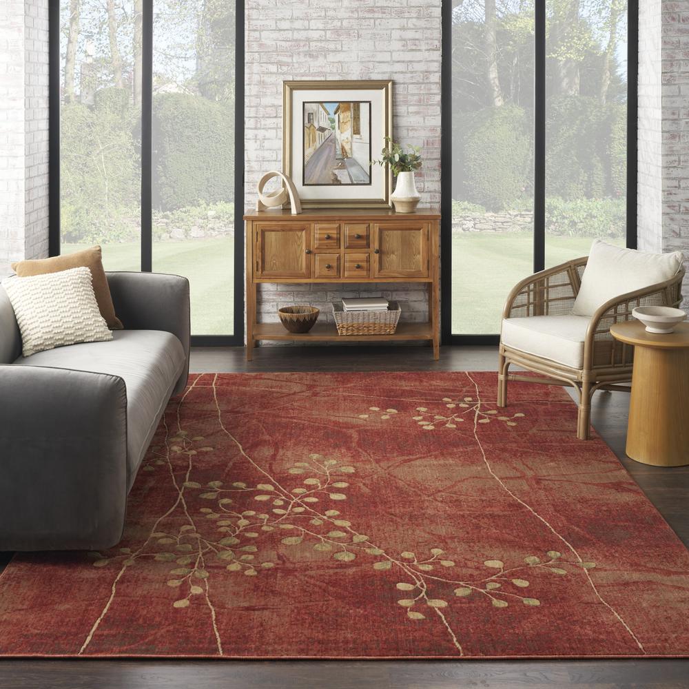 Rustic Rectangle Area Rug, 8' x 11'. Picture 10