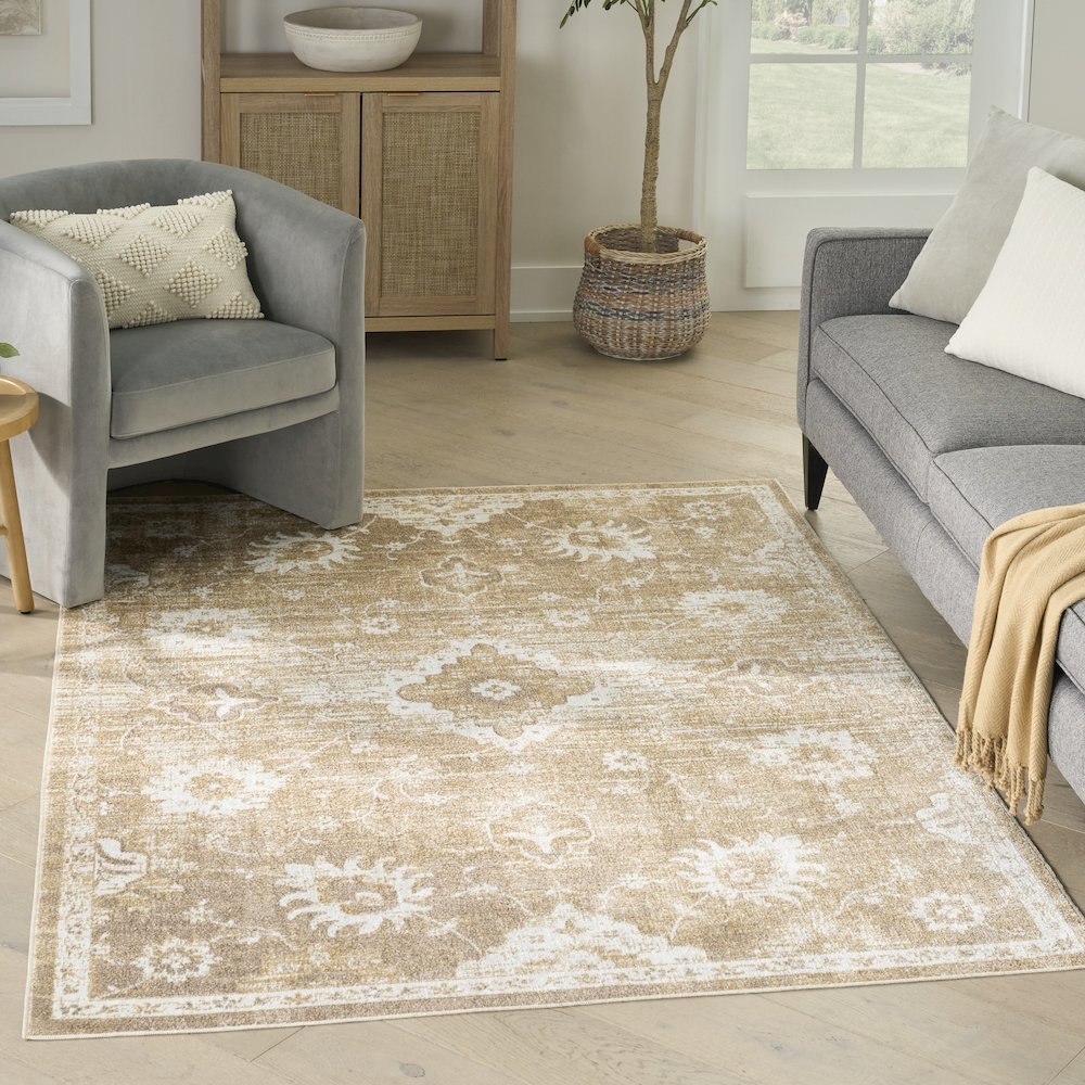 Nourison Home Astra Machine Washable Area Rug. Picture 2