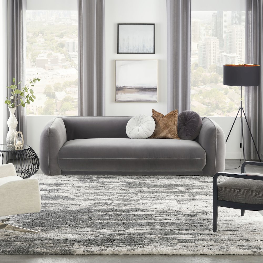 Nourison Home Luxurious Shag Area Rug. Picture 9