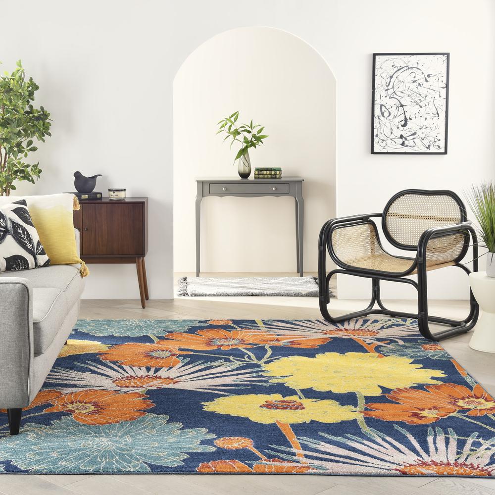 Contemporary Rectangle Area Rug, 9' x 12'. Picture 9