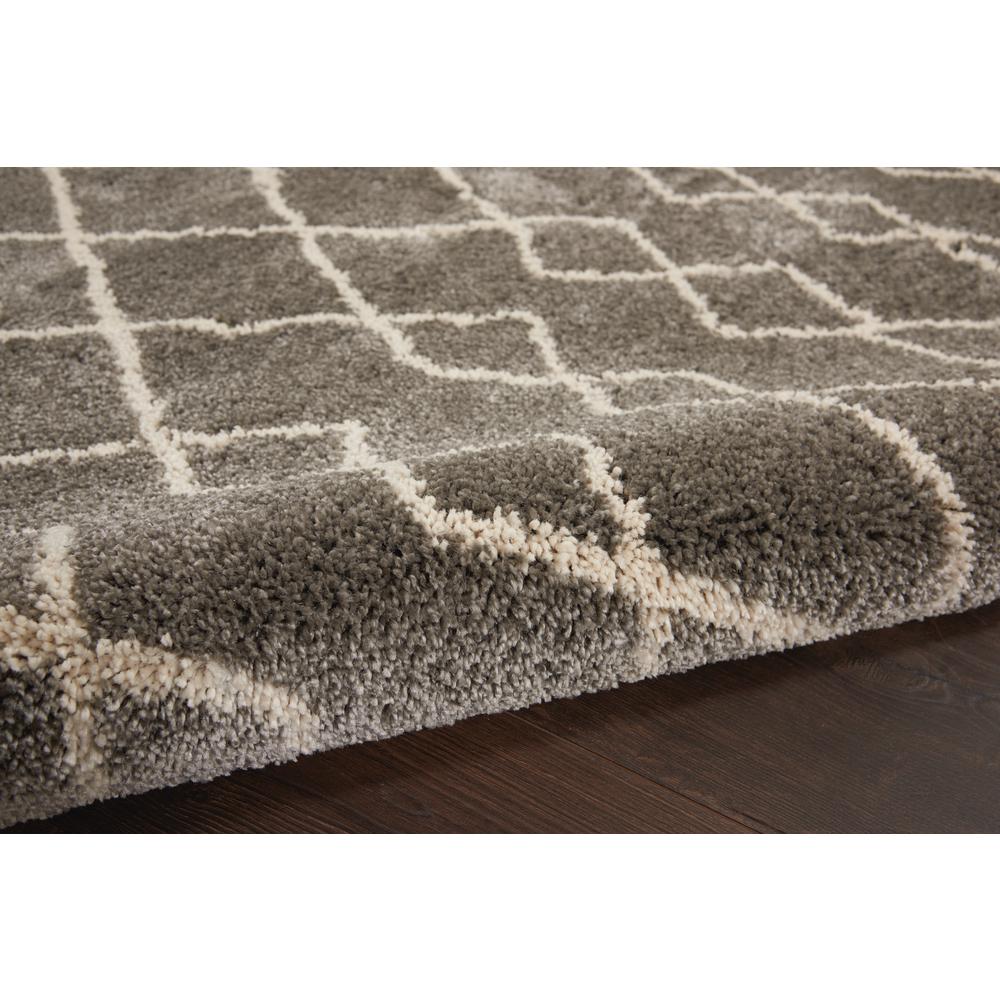 Nourison Home Geometric Shag Area Rug. Picture 7