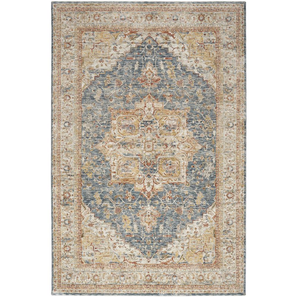 Vintage Rectangle Area Rug, 5' x 8'. Picture 1