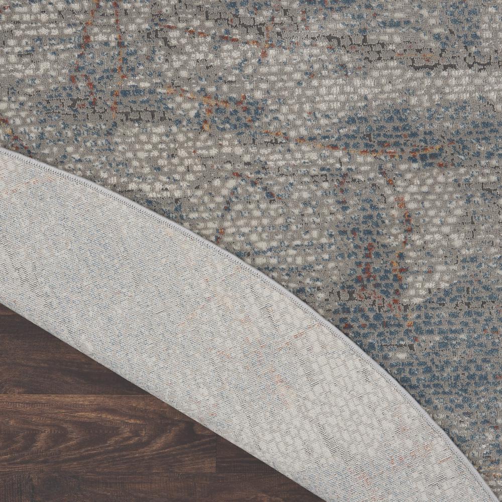 Modern Round Area Rug, 5' x Round. Picture 3