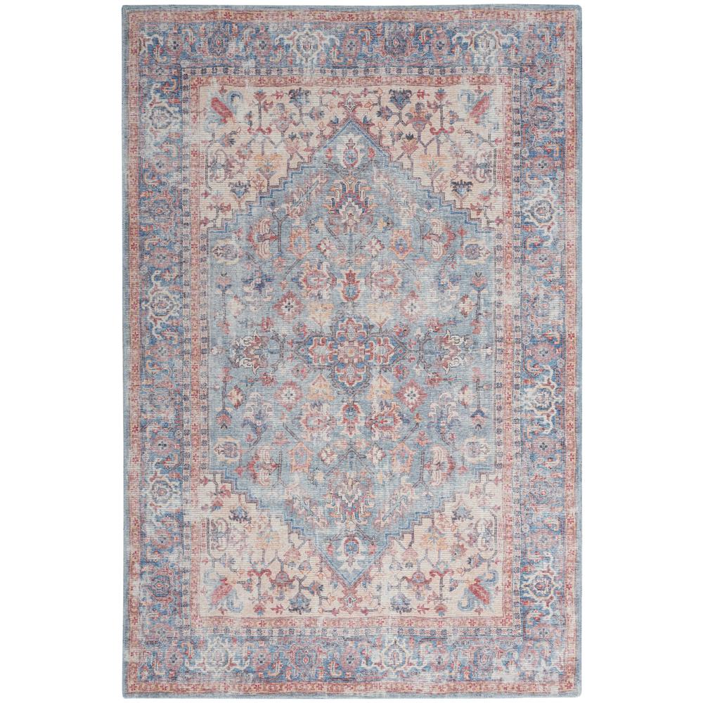 Vintage Rectangle Area Rug, 6' x 9'. Picture 1