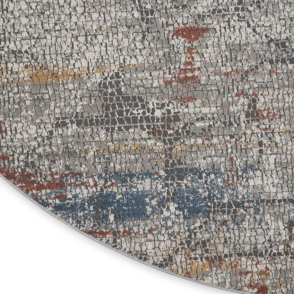 Modern Round Area Rug, 8' x Round. Picture 5