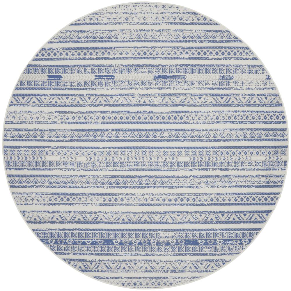 Nourison Whimsicle Area Rug, 8' Round (99446834775). Picture 1