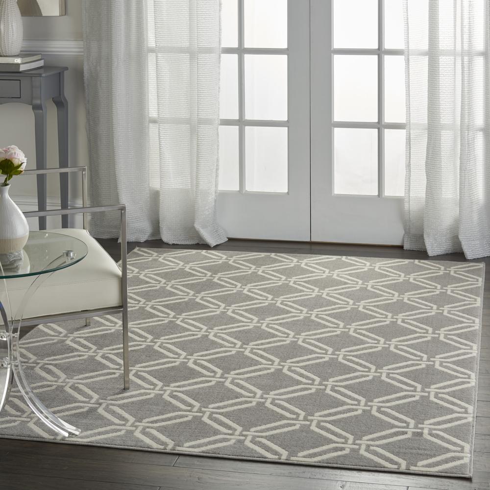 Contemporary Rectangle Area Rug, 4' x 6'. Picture 10