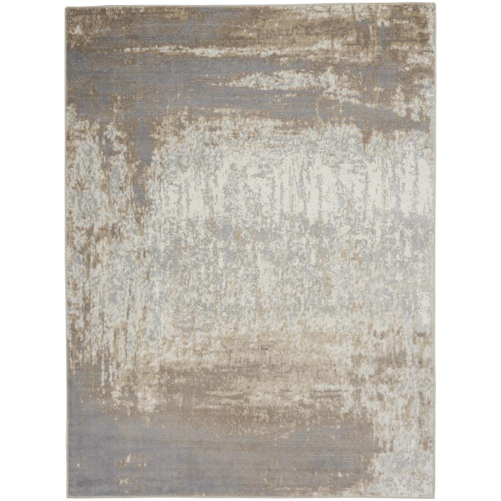 Modern Rectangle Area Rug, 4' x 6'. Picture 1