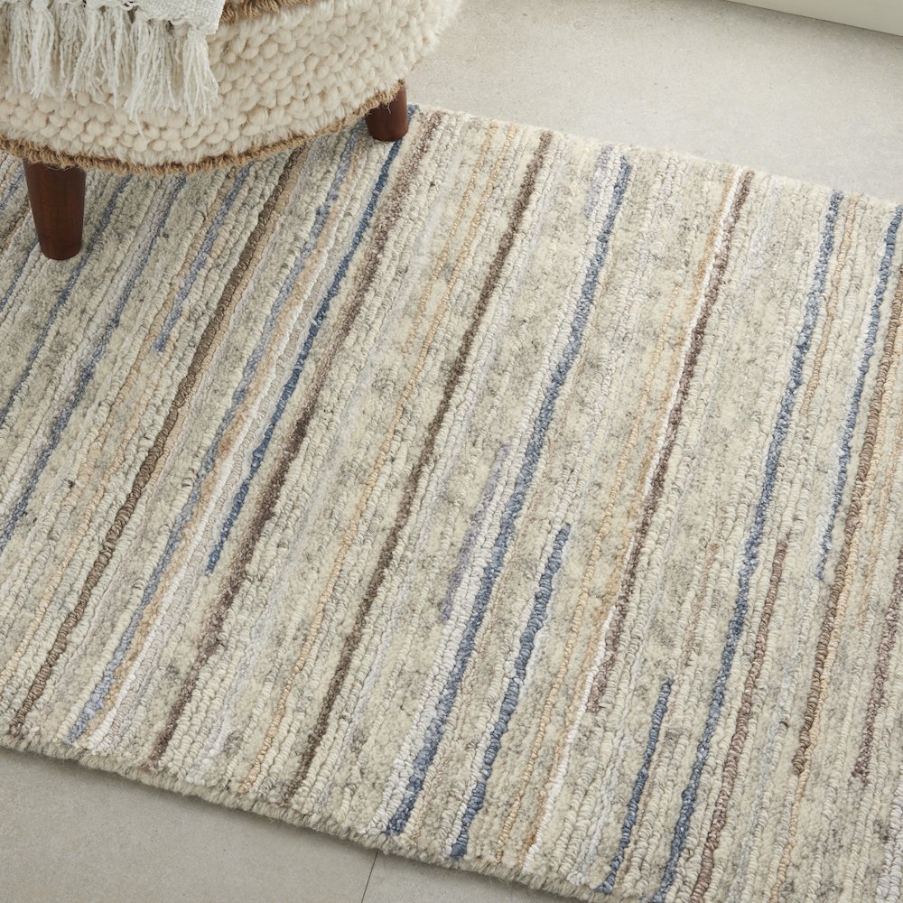 Nourison Plateau Area Rug, Ivory, 2'2" x 3'9", PAE01. Picture 8