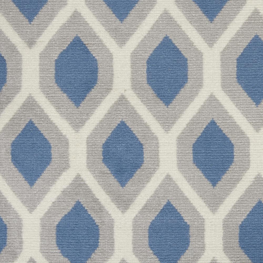 Grafix Area Rug, Blue, 2'3" x 7'6". Picture 6