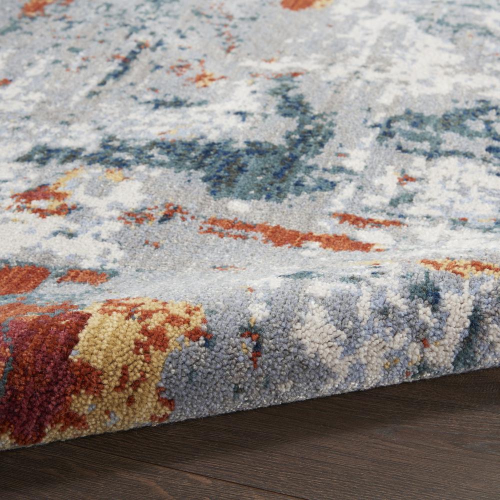 Nourison Artworks Area Rug, Slate/Brick, 2' x 3', ATW03. Picture 7